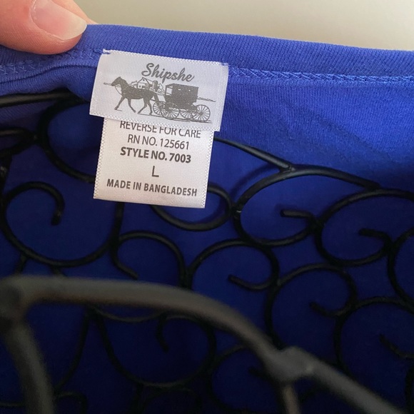 Shipshe Women’s Knit Shirt W/ Birds Size Large - Picture 4 of 5